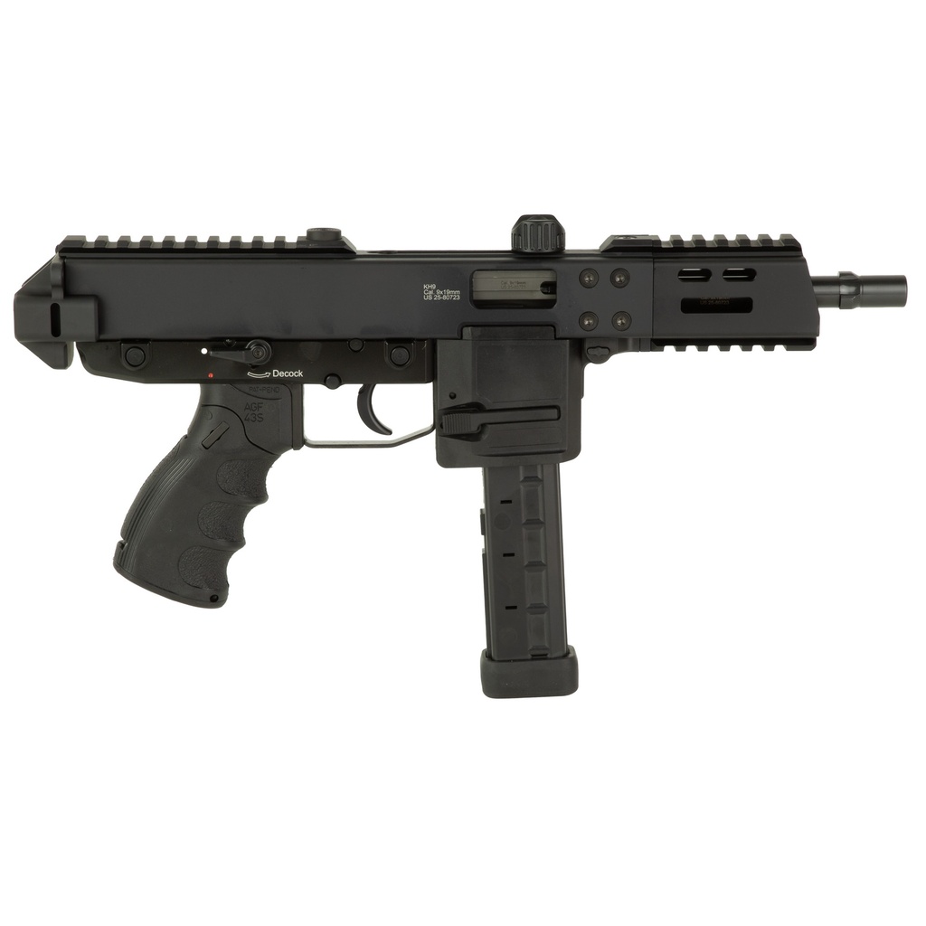 B&T KH9 Covert 9MM 6" Barrel Black 25 Round Magazine