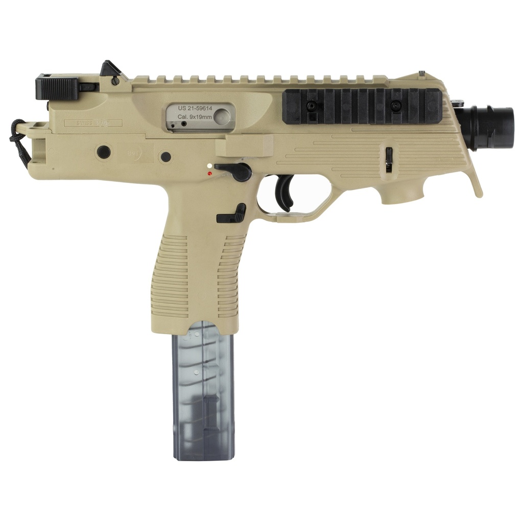 B&T TP9-N 9MM 5.1" Tan 30 Round