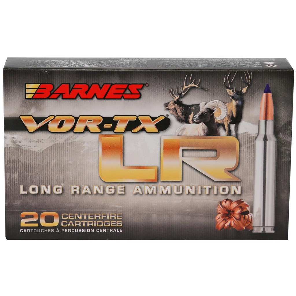 Barnes VOR-TX Long Range 6.5 Creedmoor 127Gr LRX BT 20 Round Box 