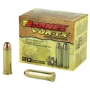 Barnes VOR-TX 41 Mag 180 Grain XPB Jacketed Hollow Point Lead Free 20 Round Box California Certified Nonlead Ammunition 