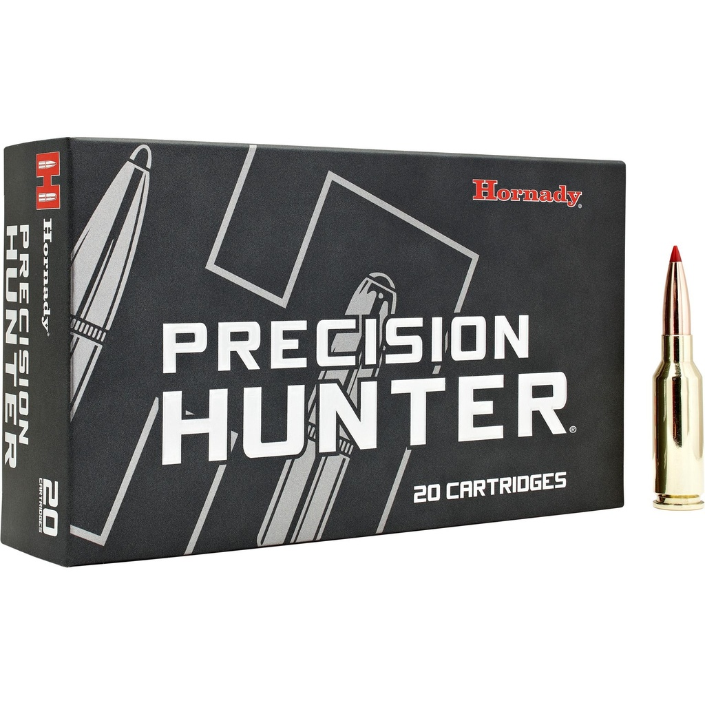 Hornady Precision Hunter 7MM PRC 175 Grain Extremely Low Drag-eXpanding Projectile 20 Round Box 