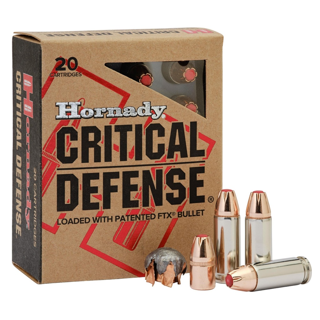 Hornady Critical Defense 30 Super Carry 100 Grain Flex Tip 20 Round Box 