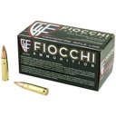 Fiocchi Ammunition Rifle 300 AAC Blackout 150 Grain Full Metal Jacket Boat Tail 50 Round Box 