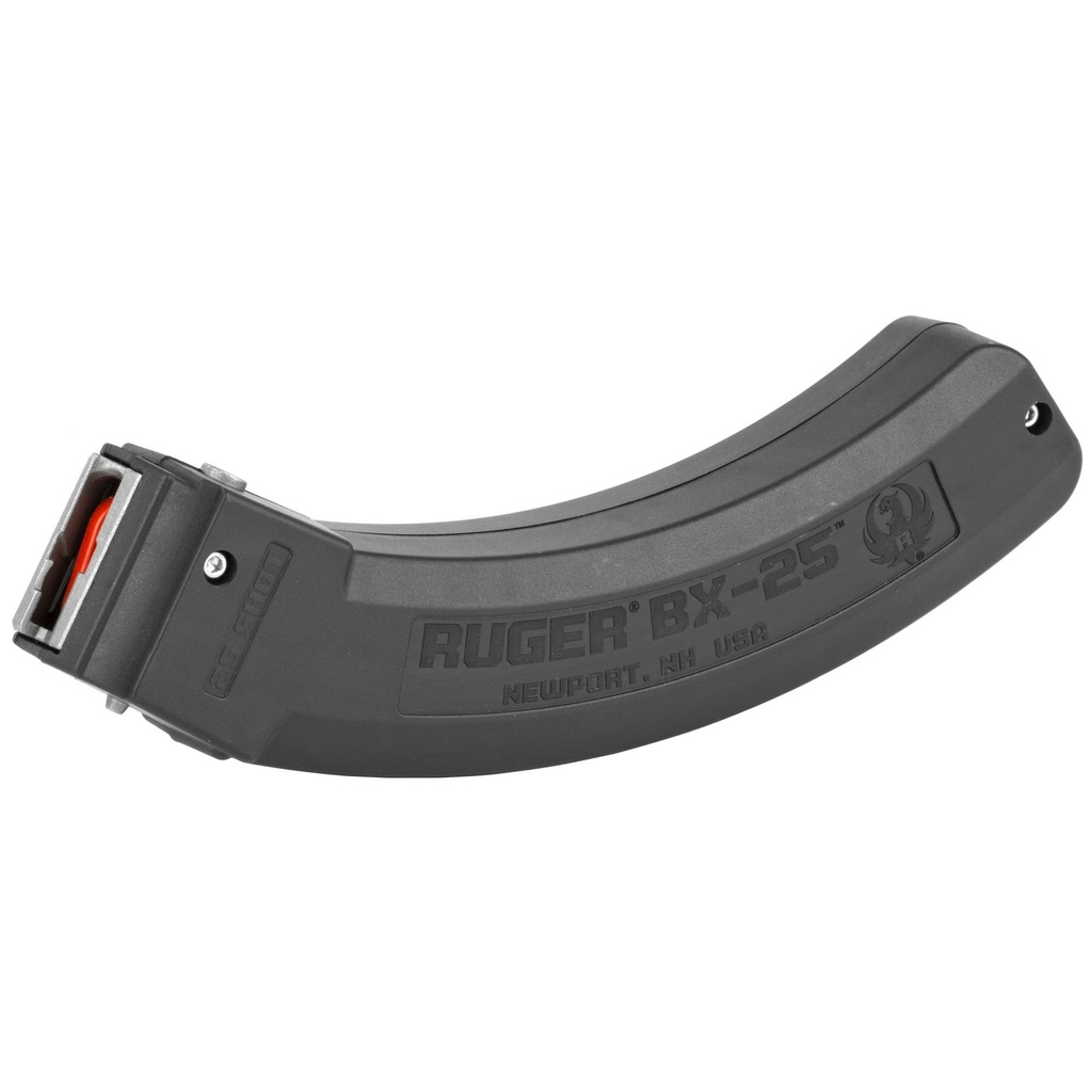 Ruger Magazine BX-25 22LR 25 Rds Fits 10/22 Rifles Black Polymer 