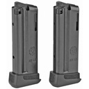 Ruger Magazine 22LR 10Rds Fits Ruger LCP II with Extended Floorplate 2 Pack Steel Blued Finish 