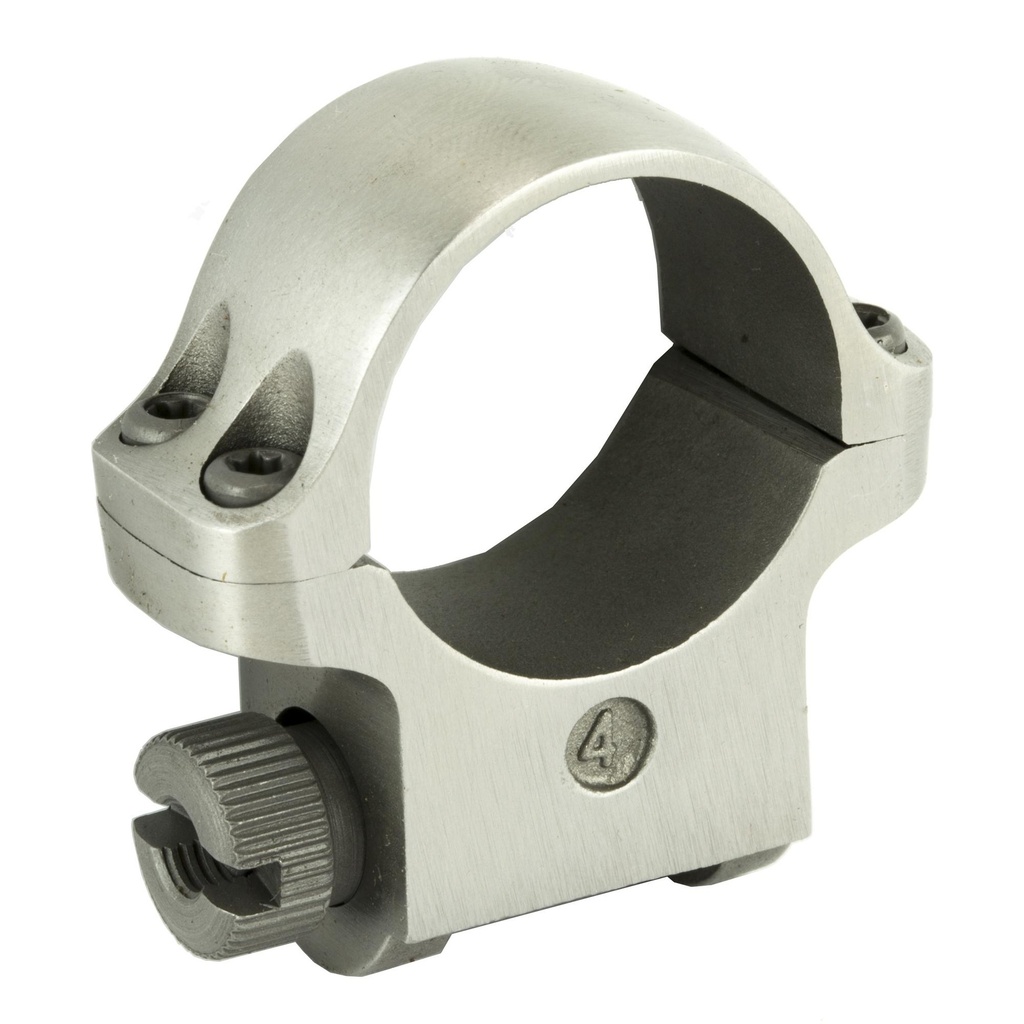 Ruger Standard Ring 1" Medium(4) Stainless Finish 4K Sold Individually 