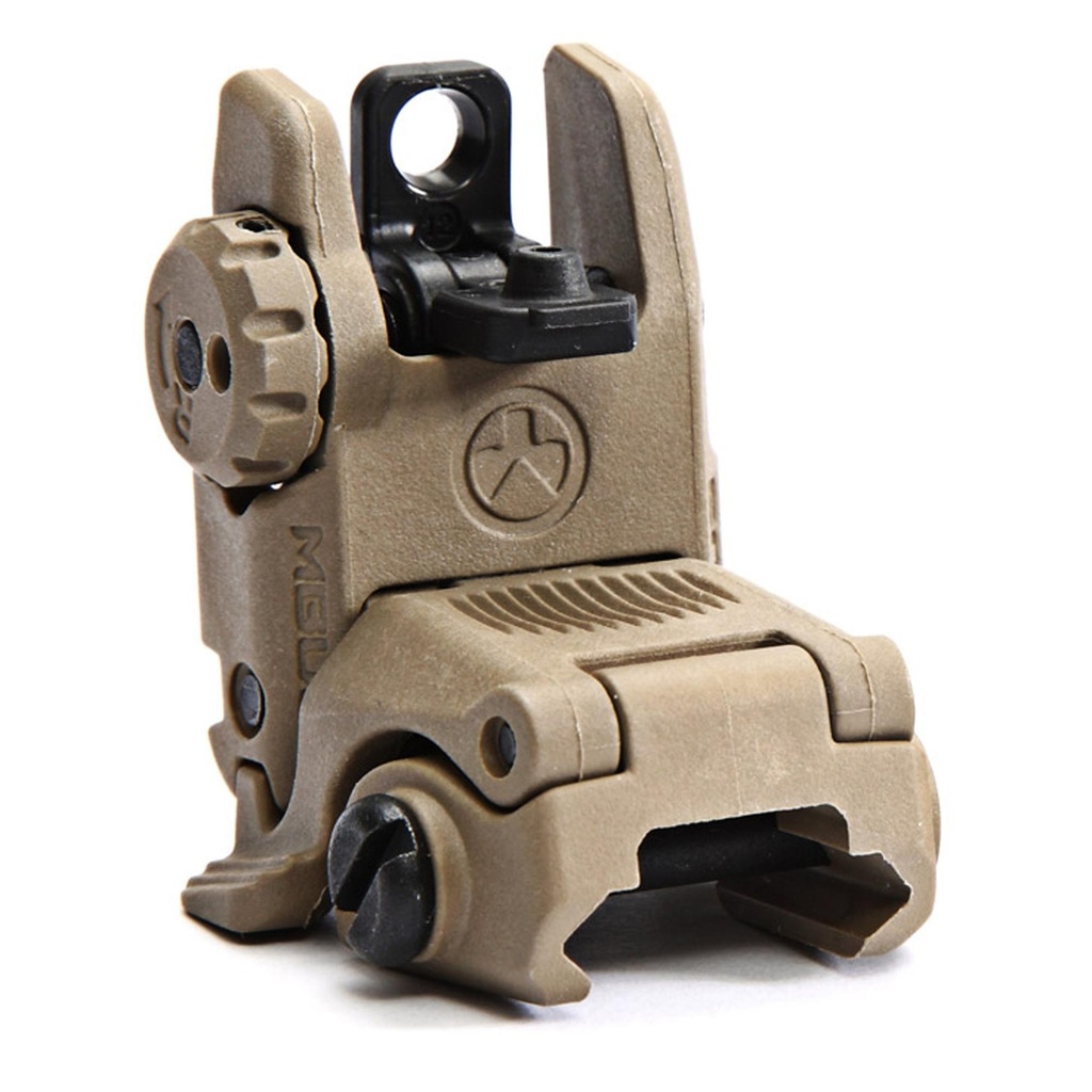 Magpul Industries MBUS Back-Up Rear Sight Gen 2 Flip Up Flat Dark Earth 