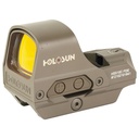 Holosun Technologies HS510C Reflex Sight Multiple Reticle 65 MOA Circle 2 MOA Red Dot Solar with Internal Battery FDE