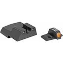 Trijicon HD Night Sights Fits H&K 45C 45C Tactical P30 P30L and VP9 models Not compatible with Optics Ready VP9 Orange Front Outline Front/Rear 