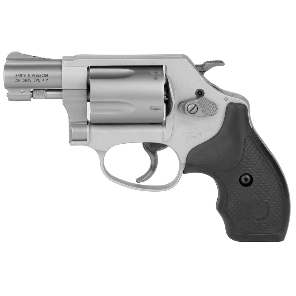 Smith & Wesson 637 .38 Special +P 1.88" Silver Aluminum Alloy 5 Round