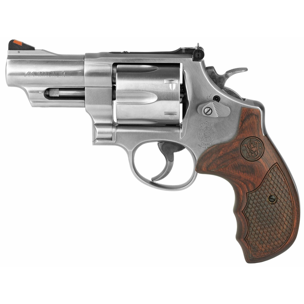 Smith & Wesson 629 .44 Magnum 3" Stainless Steel Adjustable Sights Wood Grips 6 Round