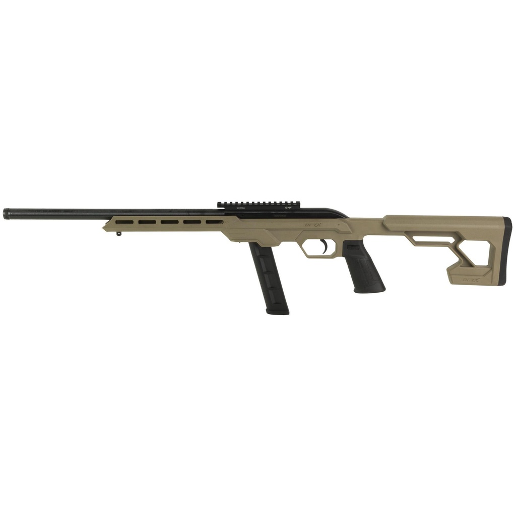 Savage 64 Precision .22LR 16.5" Threaded Barrel FDE 20 Round