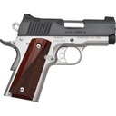 Kimber America Ultra Carry II Two-Tone 1911 9mm 3" Barrel 8Rds Black and Silver