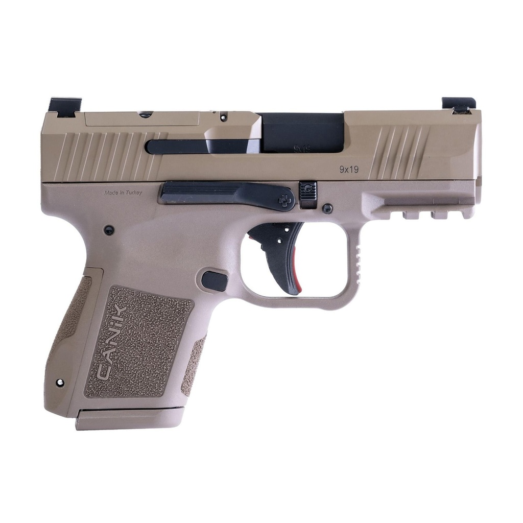 CANIK METE MC9 9mm 3.18" Barrel (1) 12Rd (1)15Rd  2Mags FDE