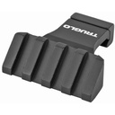 TRUGLO Picatinny Style Riser Mount Raises Mounting Surface by 45 Degrees Black 