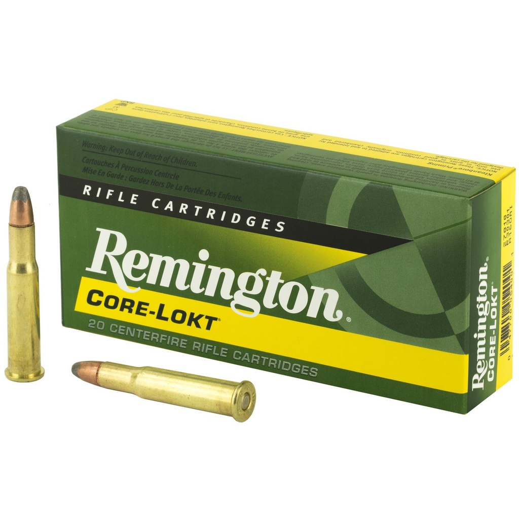 Remington Core Lokt 30-30 150 Grain Soft Point 20 Round Box 
