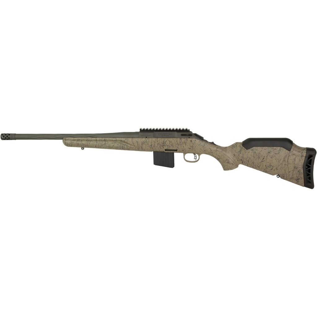 Ruger American Rifle Ranch Generation II Bolt Action 350 Legend 16.4" Spiral Fluted Barrel 5Rds FDE