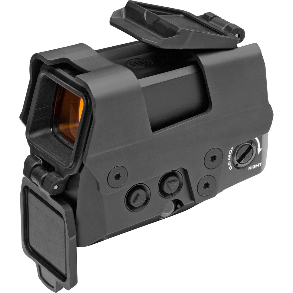Sig Sauer Romeo 8 Red Dot Sight Ballistic Circle Dot 1X38mm 65MOA & 2MOA .5 MOA Adjustment With Lens Covers and 1/2 Hex Bolt Mount Titanium Protective Shroud Black Finish 