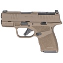 Springfield Hellcat 9mm 3" Hammer Forged Barrel (1) 11Rd (1) 13Rd 2Mags Desert FDE