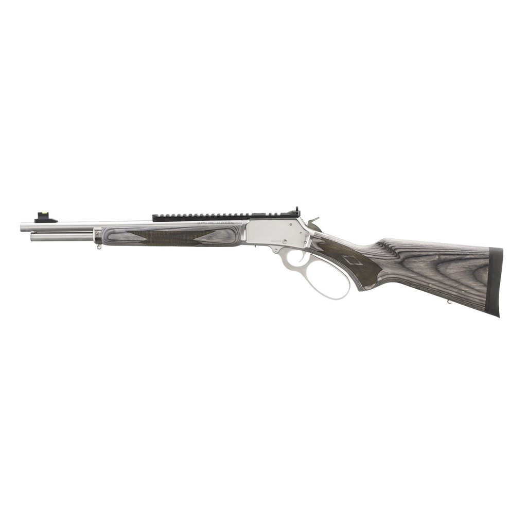Marlin 1894 SBL .44 Magnum 16.1" Threaded Cold Hammer-Forged Barrel Polished Stainless Finish Gray Laminate Stock 8 Round