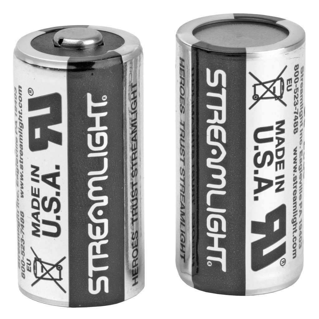Streamlight 3V Lithium Battery 2 Pack 