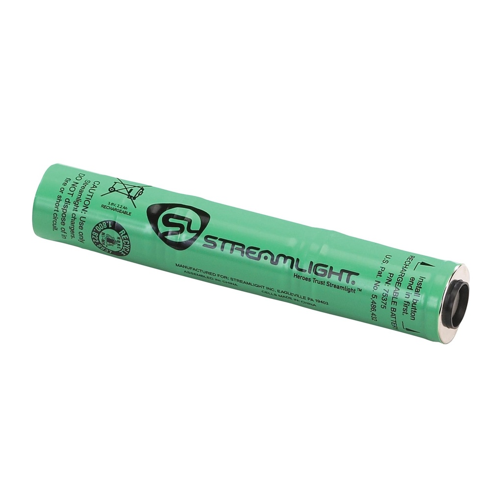 Streamlight Battery Stick Fits Stinger Nickel Metal Hydride Battery Black 