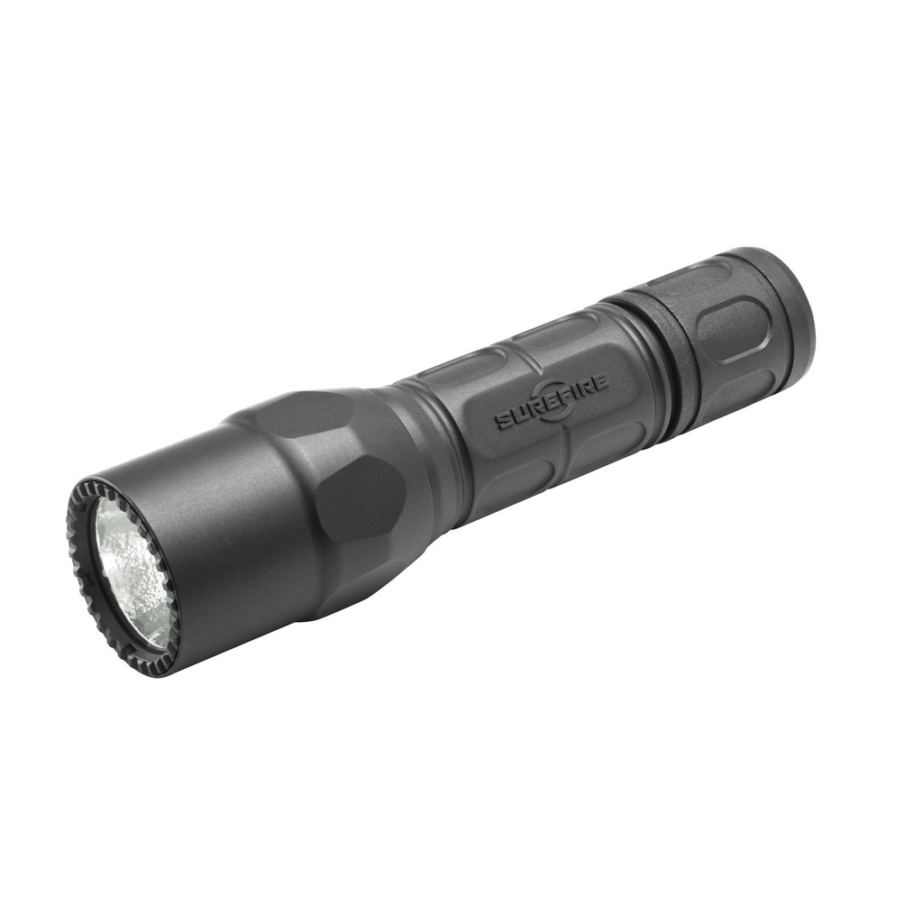 Surefire G2X Pro Flashlight Dual-Output LED 15/600 Lumens Dual-output Tailcap Click Switch 2x CR123 Batteries Black 