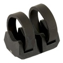 Magpul Industries Light Mount V-Block and Rings Fits Magpul Light Mounts Black 