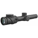 Trijicon AccuPoint 1-6x24mm Riflescope with BAC Green Triangle Post Reticle 30mm Tube Black Capped Adjusters 