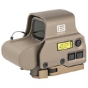 EOTECH EXPS3 Holographic Sight Red 68 MOA Ring with 1 MOA Dot Reticle Side Button Controls Quick Disconnect Mount Night Vision Compatabile Tan 