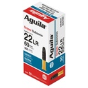 Aguila Ammunition Rimfire Sniper Subsonic 22LR 60Gr Solid Point Bullet 50 Round Box 