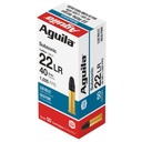 Aguila Ammunition Rimfire Subsonic 22LR 40 Grain Solid Point 50 Round Box 