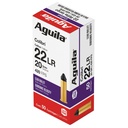 Aguila Ammunition Rimfire Colibri 22LR 20 Grain Powderless Lead Bullet 50 Round Box 