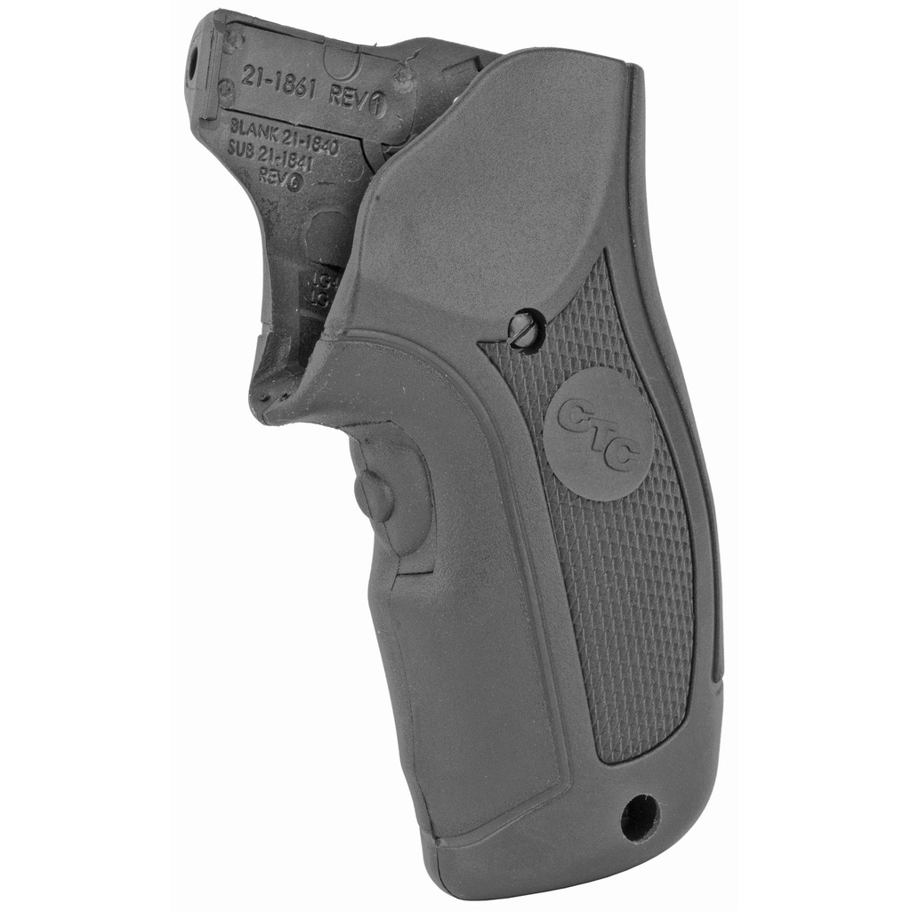 Crimson Trace Corporation Hi-Brite Laser Grip Fits Ruger LCR Standard Polymer Black