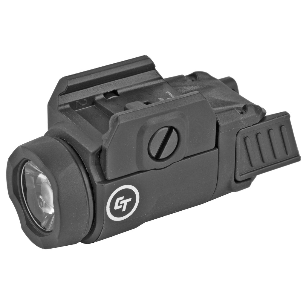 Crimson Trace Corporation Rail Master Tactical Light Compact Size Fits 1913 Picatinny Rail 200 Lumen White Light Polymer Housing Black