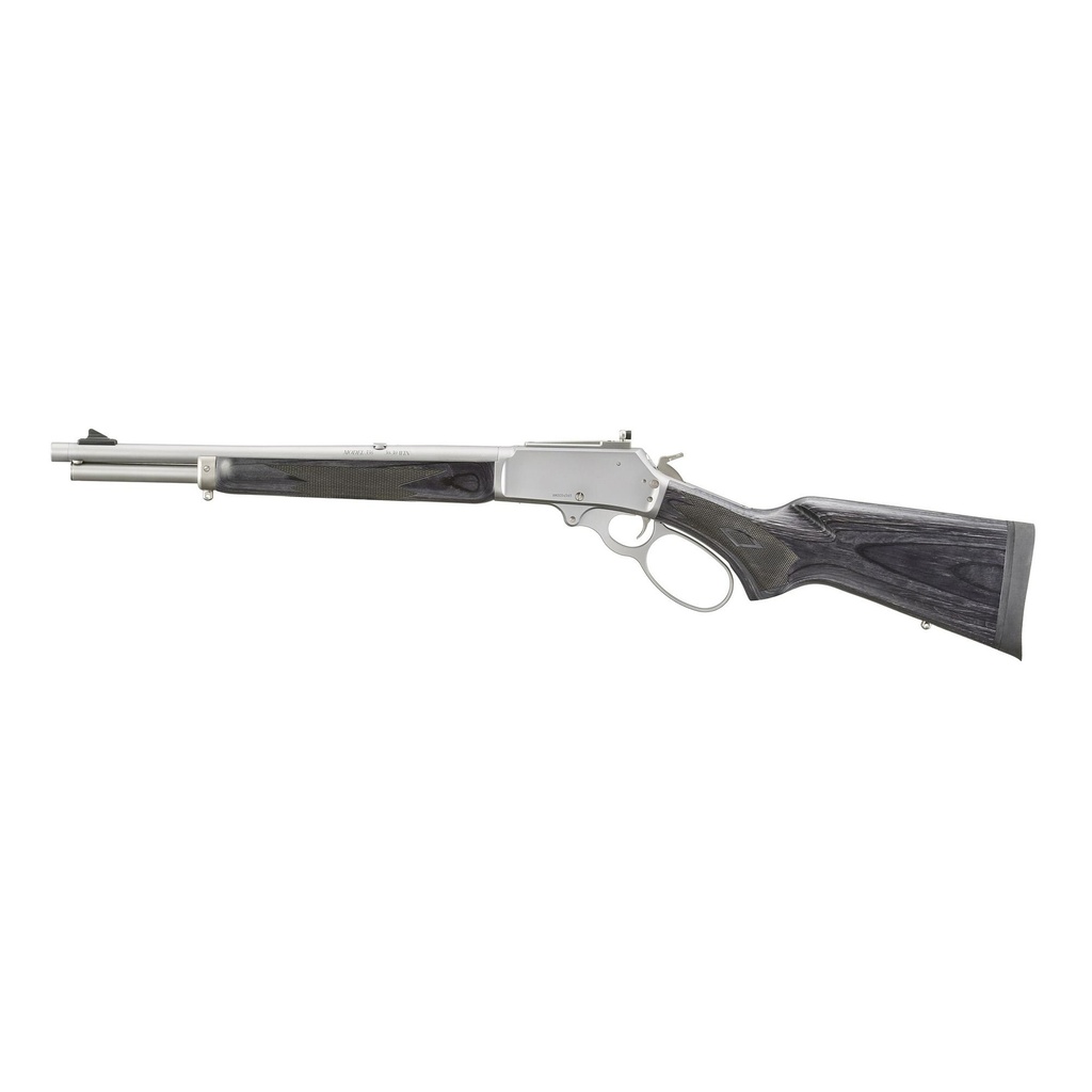 Marlin 336 Trapper 30-30 Winchester 16.17" Threaded Satin Finish Black Laminate Stock 5 Round