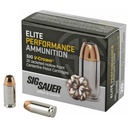 Sig Sauer Elite Performance V-Crown 40 S&W 180 Grain Jacketed Hollow Point 20 Round Box 