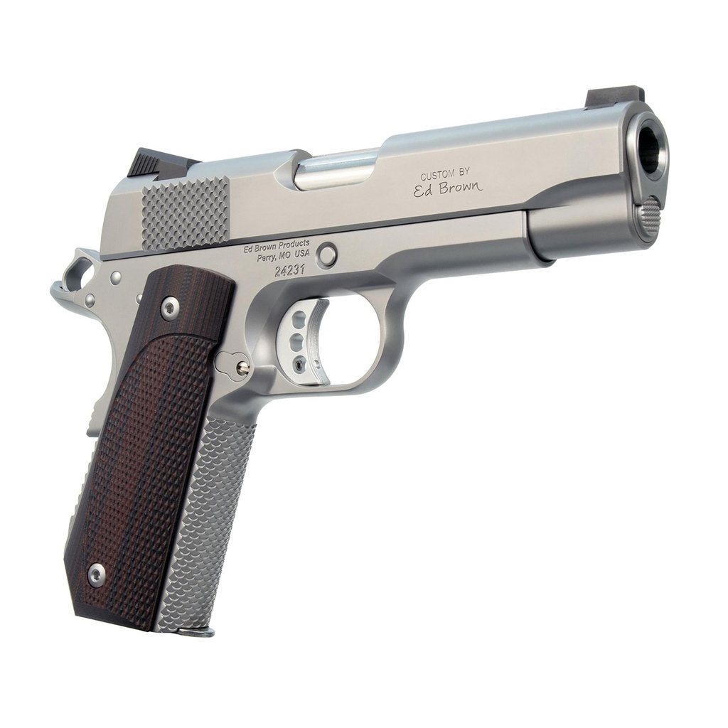 Ed Brown Kobra Carry .45 ACP 4.25" Stainless G10 Grips 7 Round