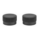 Trijicon ACOG Adjuster Caps Fits 1.5x16S 1.5x24 2x20 3x24 and 3x30 Models Black Finish 
