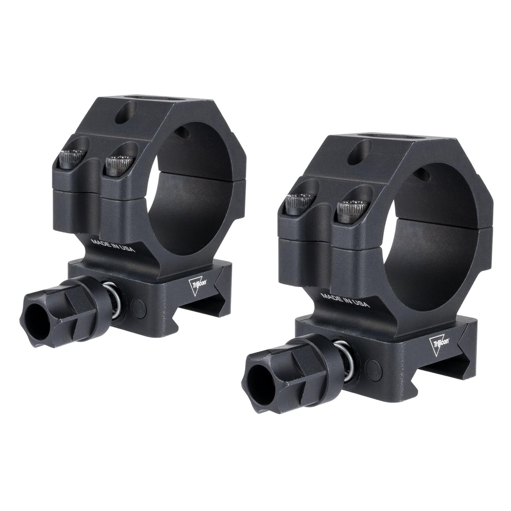 Trijicon Scope Rings 34mm Medium Q-LOC Fits Picatinny Black 
