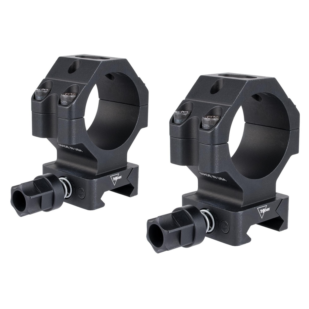 Trijicon Scope Rings 34mm High Q-LOC Fits Picatinny Black 