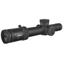 Trijicon Credo 1-8x28mm First Focal Plane Riflescope with Red/Green MRAD Segmented Circle 34mm Tube Exposed Locking Adjusters 
