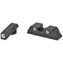 Trijicon Tritium Night Sight Fits Glock 17 19 26 27 33 34 Green Green 3 Dot 