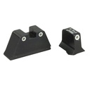 Trijicon Bright & Tough Suppressor Height Night Sights Fits Glock 20 21 29 30 Tritium Front/Rear Green 3 Dot 