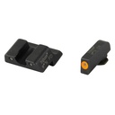 Trijicon Tritium HD XR Night Sight Fits Glock 42 and 43 Orange Front 3 Dot 