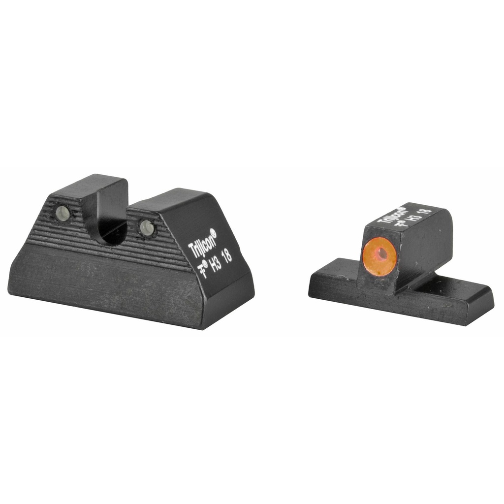 Trijicon HD Night Sights Fits H&K USP Orange Front 3 Dot Green Tritium 
