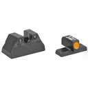 Trijicon HD Night Sights Fits H&K USP Compact Orange Front 3 Dot Green Tritium 
