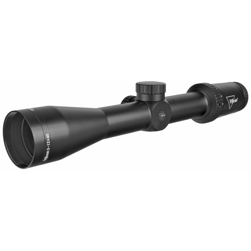 Trijicon Huron 3-12x40mm Riflescope with BDC Hunter Holds 30mm Tube Satin Black Capped Adjusters 