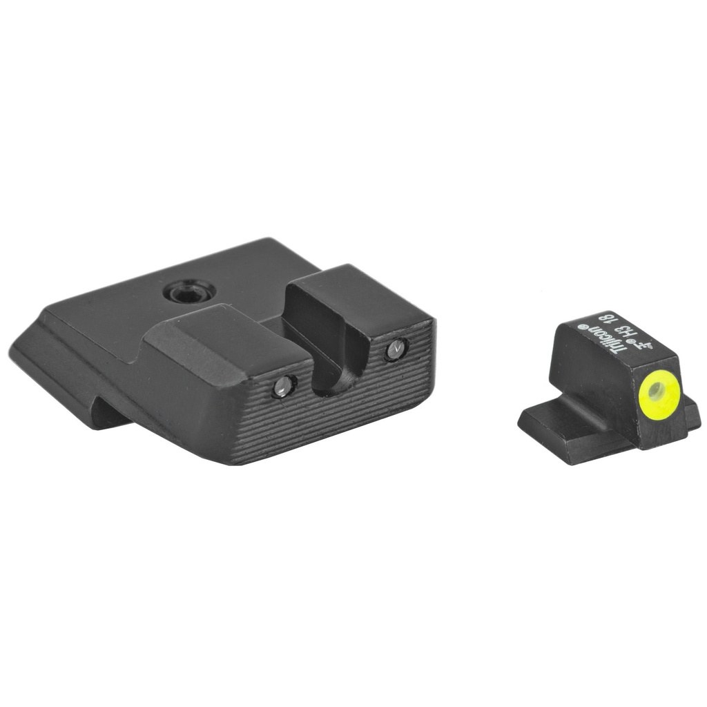 Trijicon HD Tritium Night Sights Fits M&P M&P 2.0 SD9 And SD40 VE Excludes Shield and C.O.R.E. Models Yellow Outline 