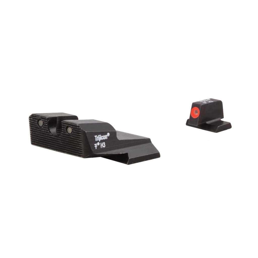 Trijicon Tritium HD XR Night Sight Smith & Wesson M&P Shield Orange Front 3 Dot 